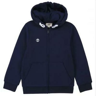 felpa zip cap bambino blu t25r291