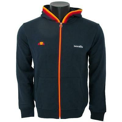felpa zip cap uomo blu ehm219s20