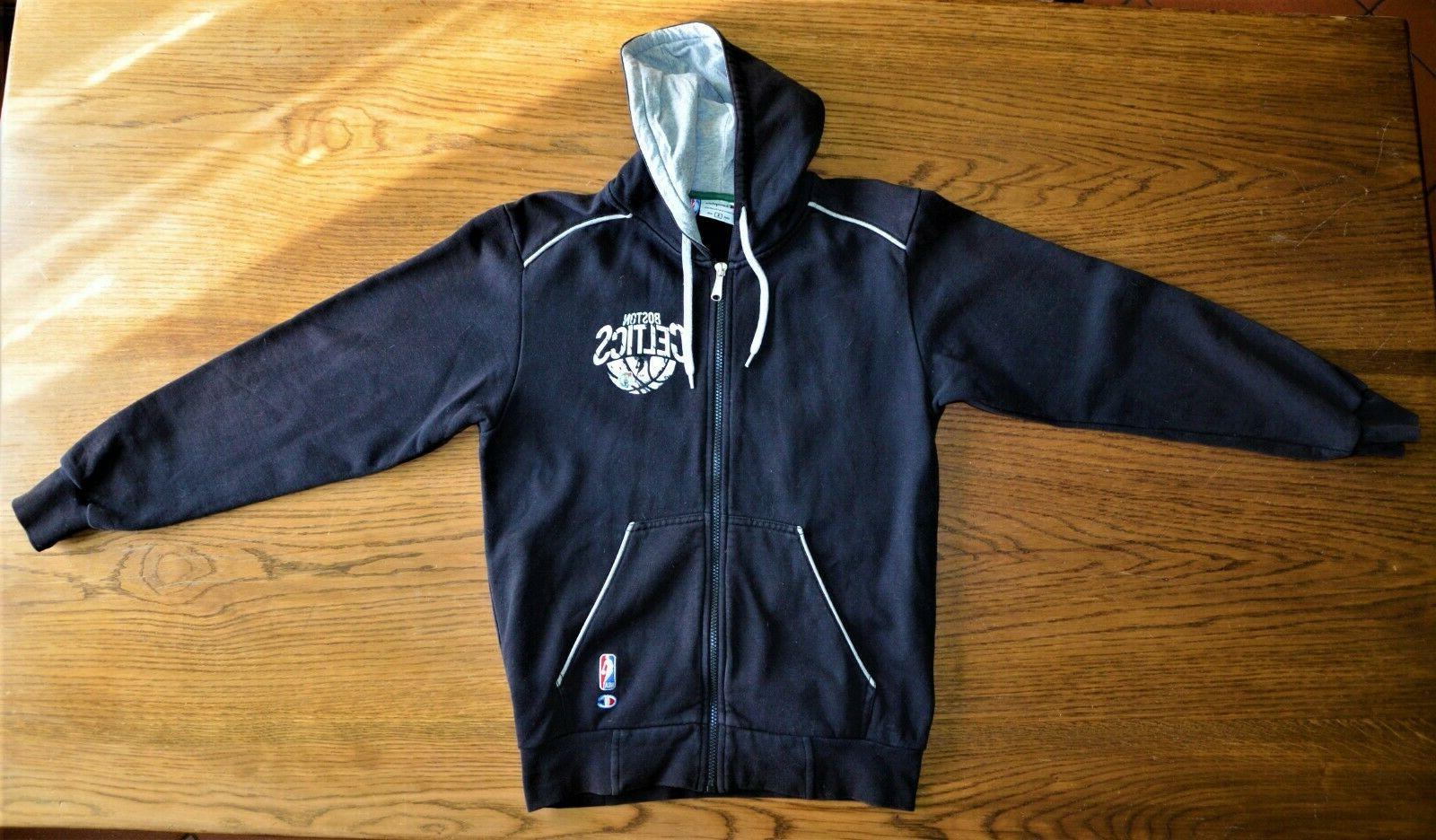 felpa zip hoodie con cappuccio basket nba
