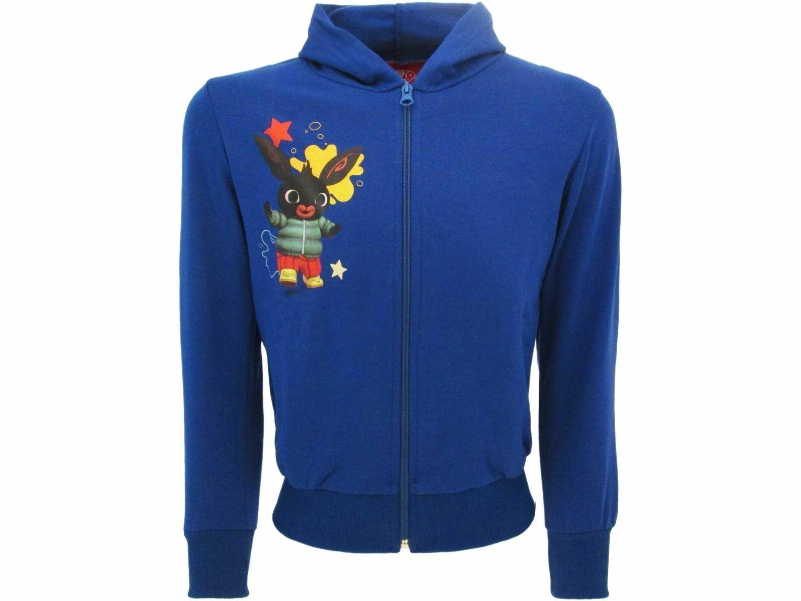 felpa zip originale blu cappuccio bimbo ufficiale