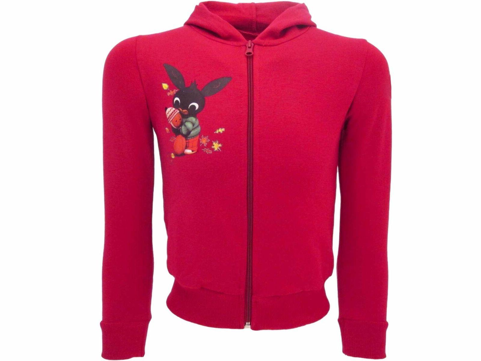felpa zip originale fucsia bimbo a ufficiale