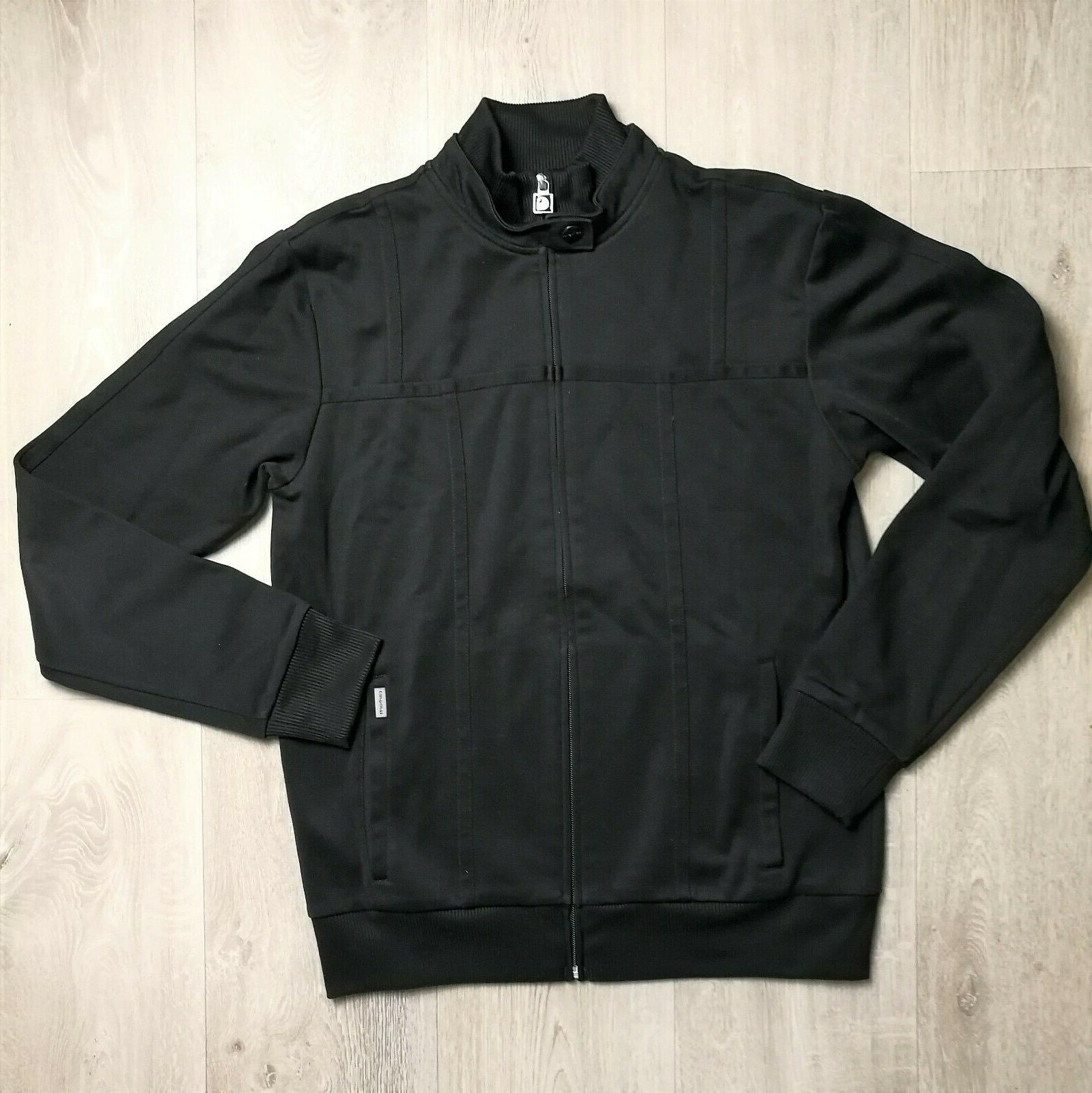 felpa zip uomo nera men tracksuit casualwear