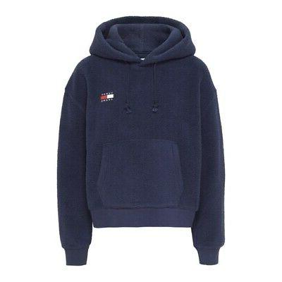 felpe con cappuccio donna dw0dw07806 blu dw0dw07806