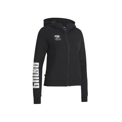 felpe con cappuccio donna rebel full zip