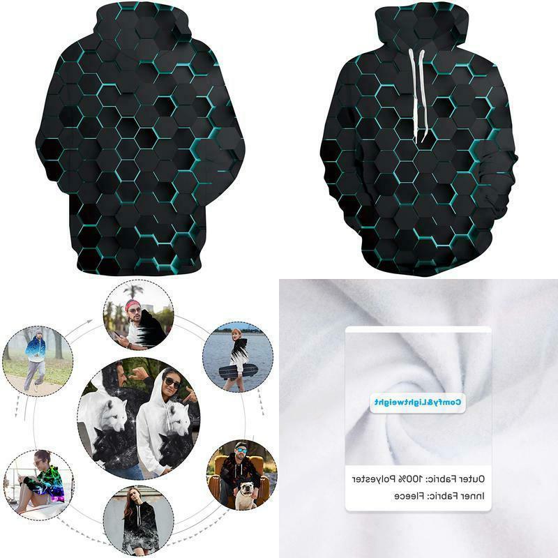 felpe con cappuccio unisex hd pullover di