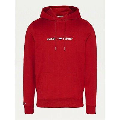 felpe con cappuccio uomo dm0dm08474 rosso dm0dm08474