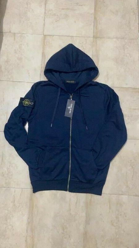 felpe polo club con cappuccio e zip