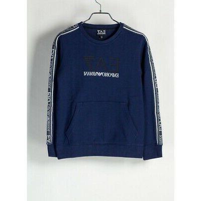 felpe senza cappuccio uomo 6hbm56 bj07z blu