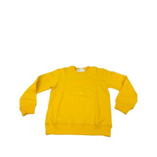 felpe senza cappuccio uomo felpa giallo svnst6180