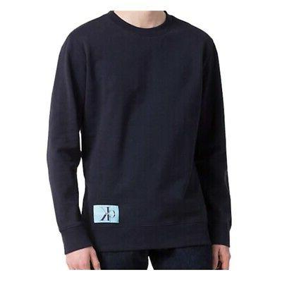 felpe senza cappuccio uomo j30j307743 blu j30j307743