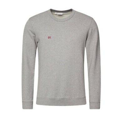 felpe senza cappuccio uomo np0a4ew71601 grigio np0a4ew71601