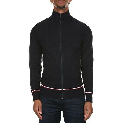 felpe senza cappuccio uomo structured branded zip