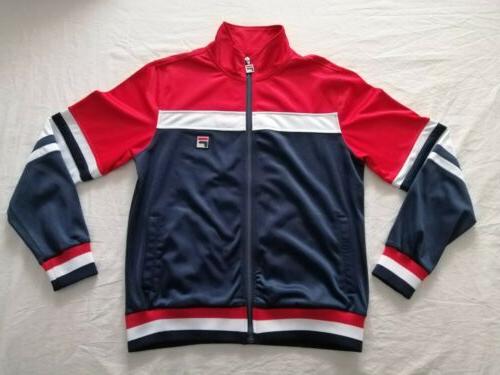 fila vintage track top giacca courto casuals