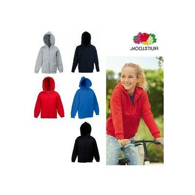 fruit felpa bambino cappuccio e zip fr620350