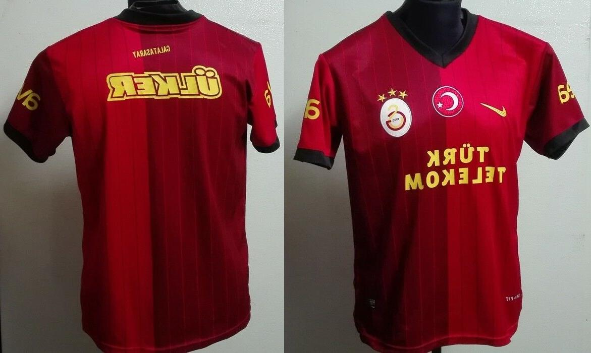 galatasaray maglia 2012 2013 manica corta rosso