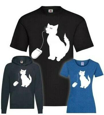 gatto isst pc topolino t shirt pullover