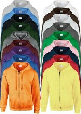 gd058 unisex heavy blend felpa cappuccio zip