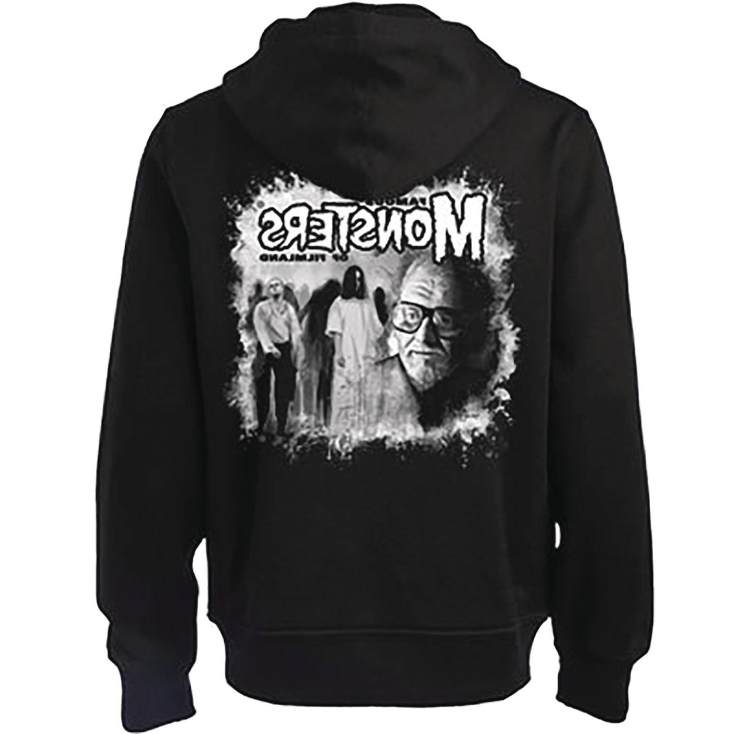 george romero tribute felpa xxxl noto mostri