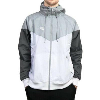 giacca a vento white da uomo
