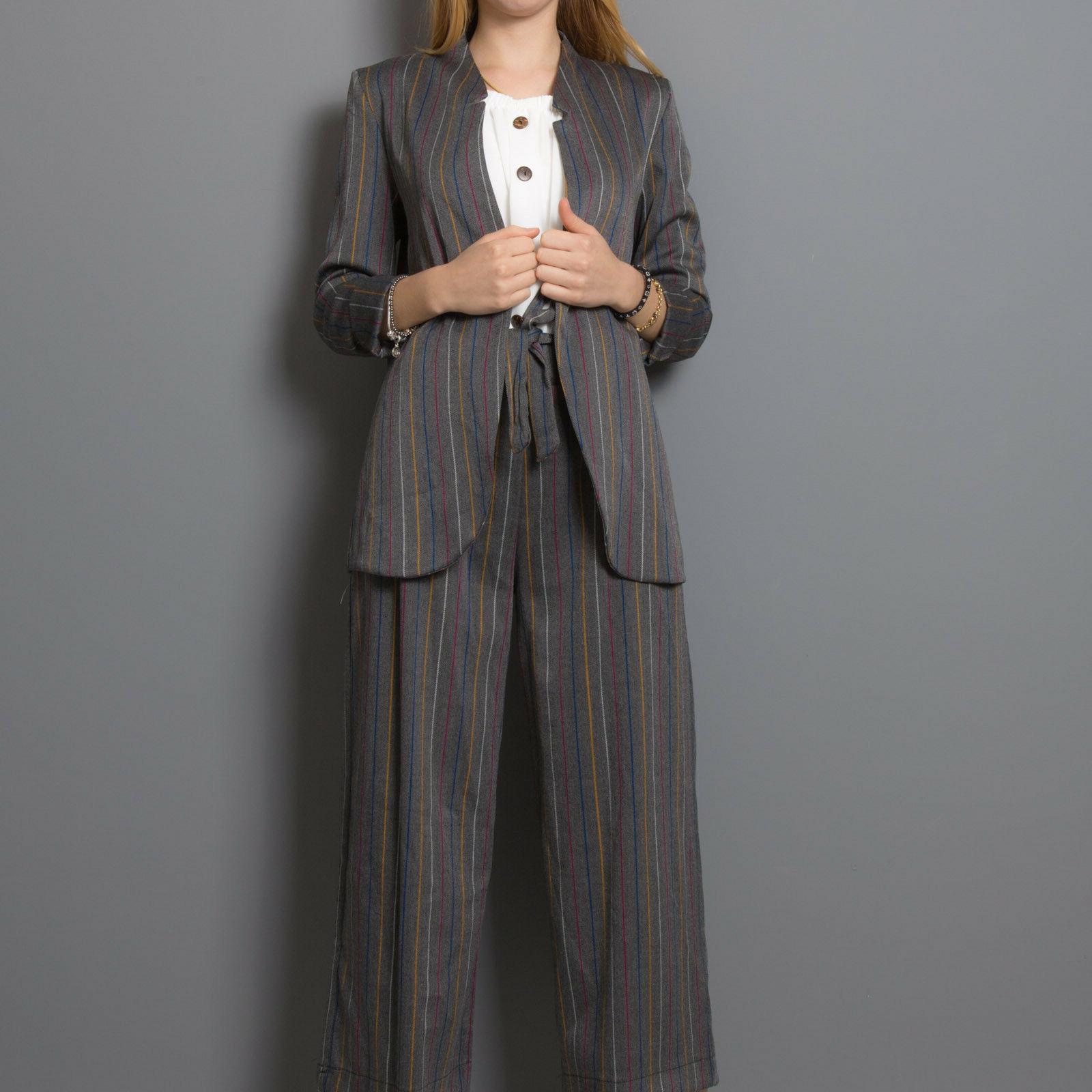 giacca donna blazer elegante sartoriale lunga slim