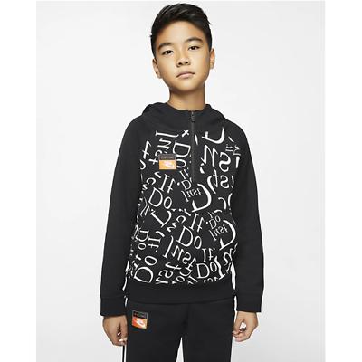 giacca felpa mezza zip da bambino sportswear
