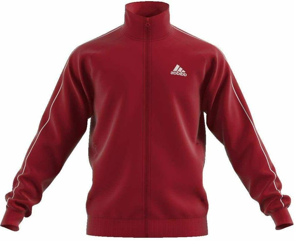 giacca felpa uomo rossa sportiva con zip