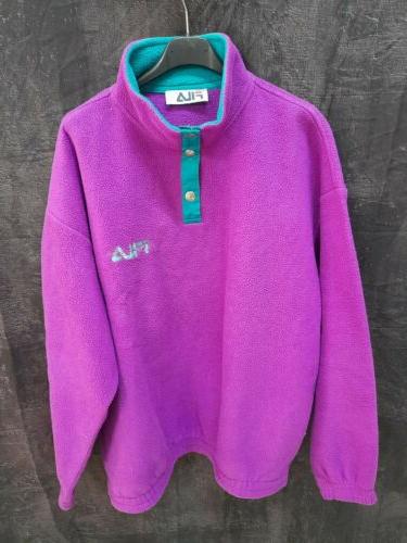 giacca felpa vintage pile giubbotto jacket pullover