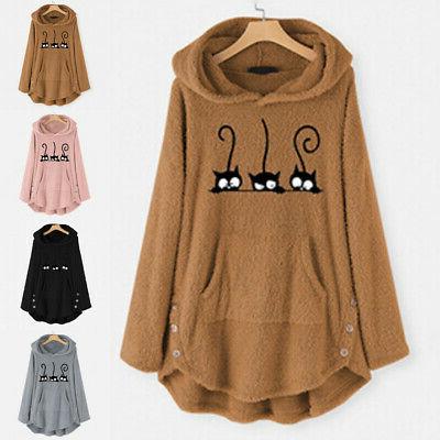 giacca maglione pullover top inverno con cappuccio