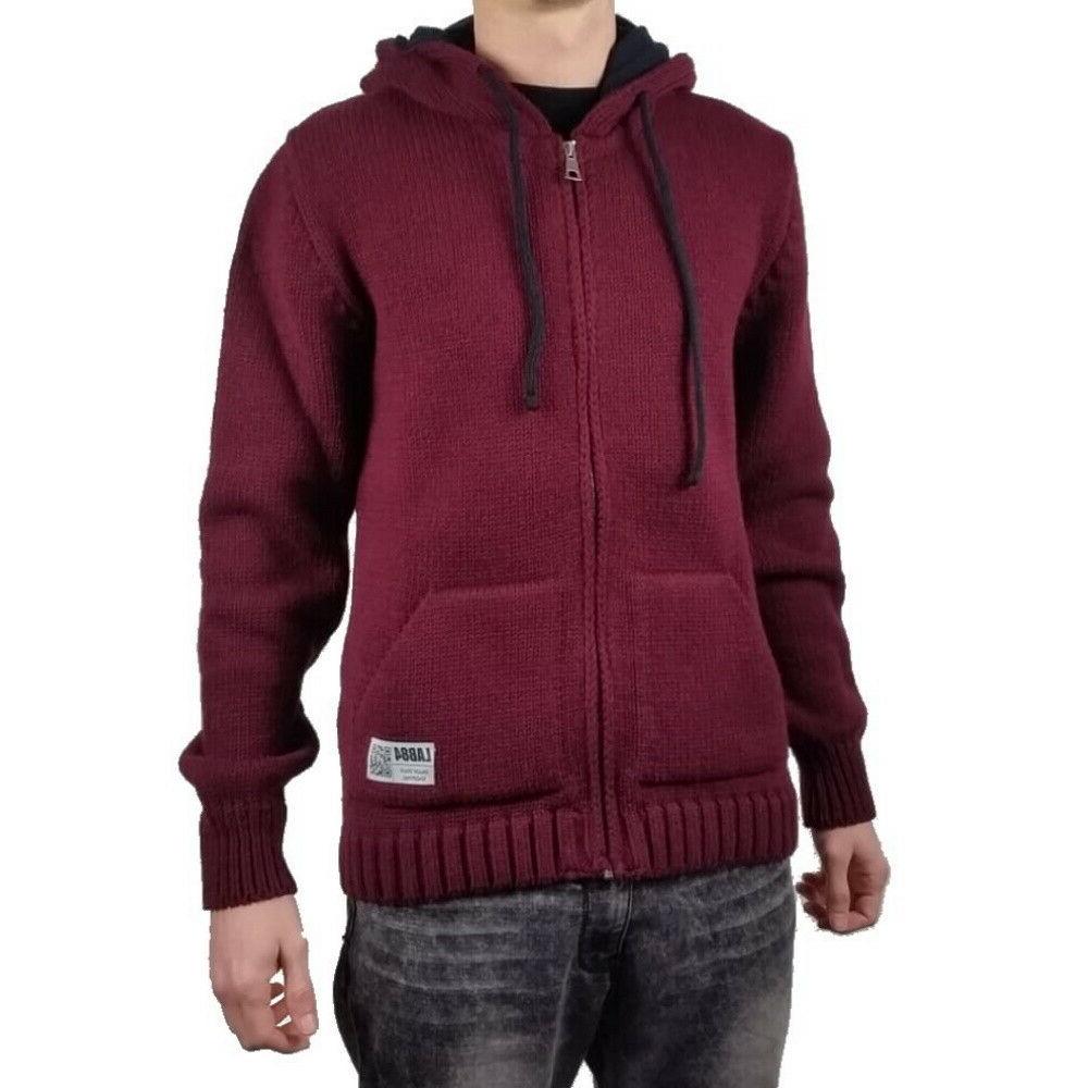 giacca maglione uomo invernale cappuccio f9 mglm0701