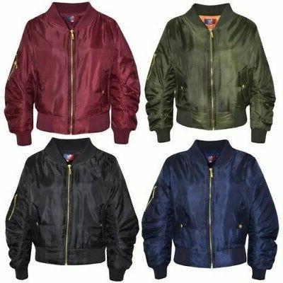 giacca per bambini ragazze ruch maniche bomber