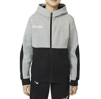 giacchetto con cappuccio bambino grigio cu9215063