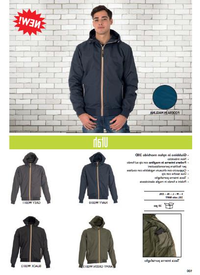 giubbino in nylon morbido 20d uomo tempo