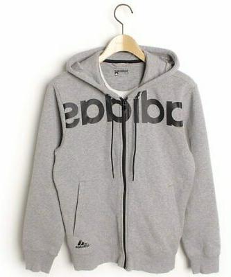 grande logo zip felpe con cappuccio uomo