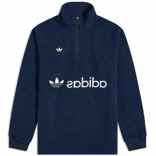 half zip polarfleece pullover maglione felpa pile