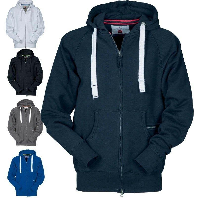 hawaii felpa da uomo con cappuccio zip