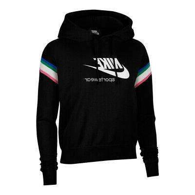 heritage po hoodie felpa donna cu5923 010