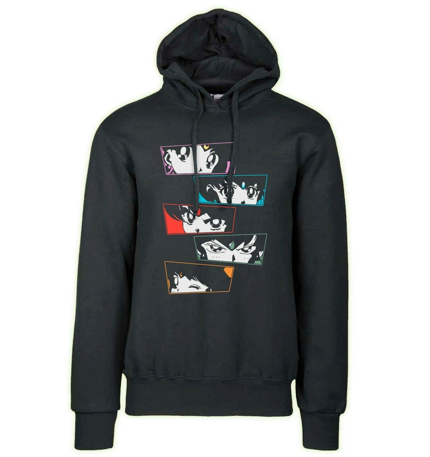 hoodie black felpa nera sailor moon sailor