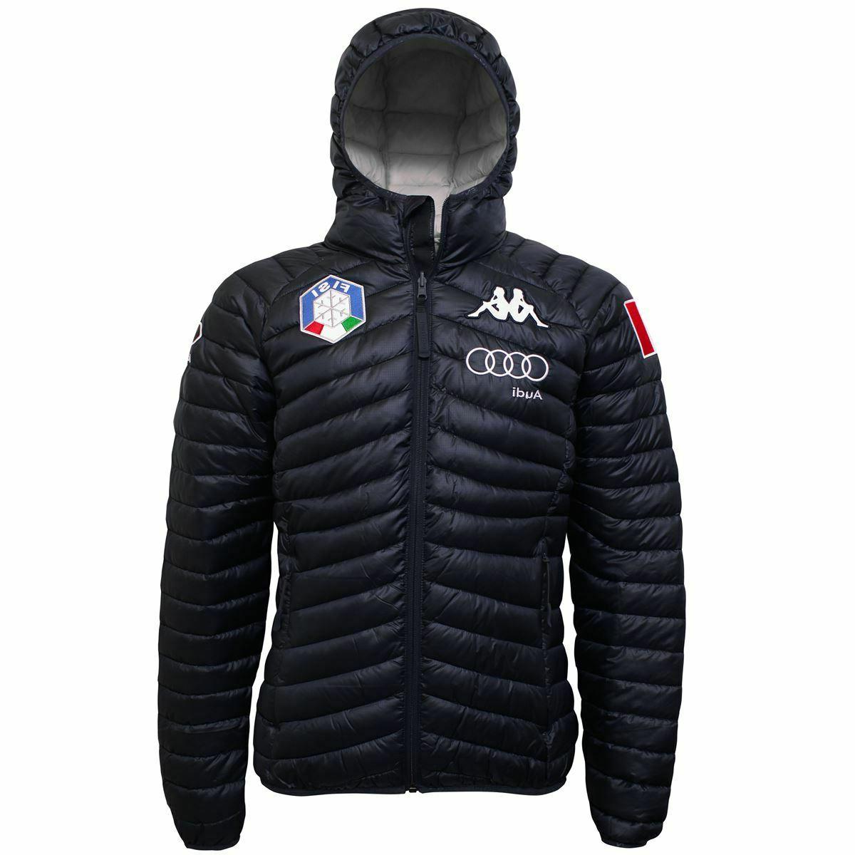 italia fisi sci piumino blu 2019 20