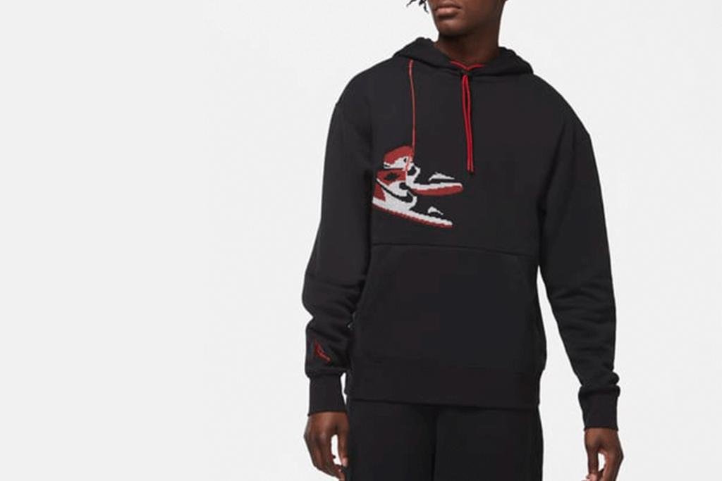 jumpman vacanza pullover nero uomo atletico casual