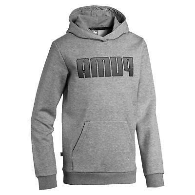 ka hoody felpa con cappuccio bambino grigia