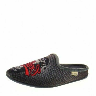 lecy ci1075 38 pantofole uomo invernali panno