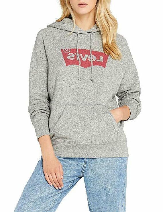 levis donna grafico sport felpa con cappuccio