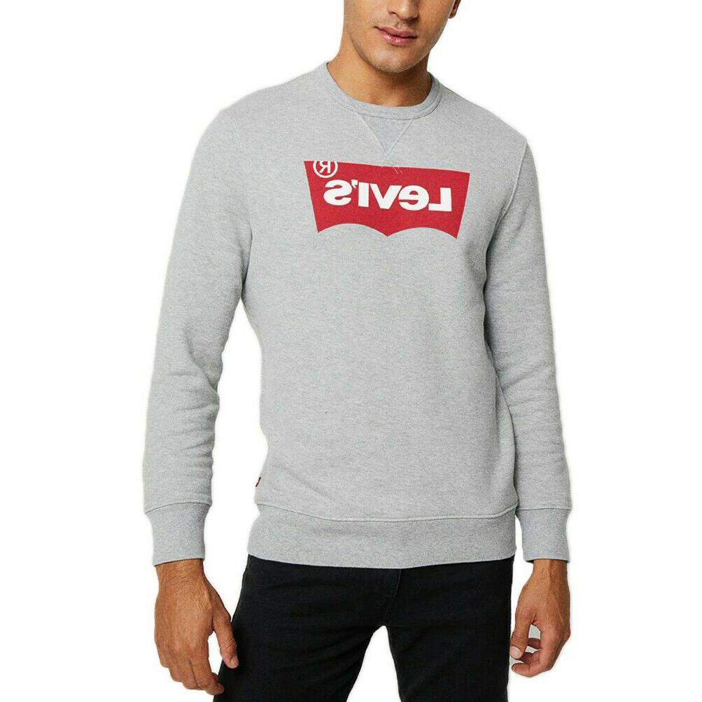 levis felpa uomo girocollo graphic crew 17895