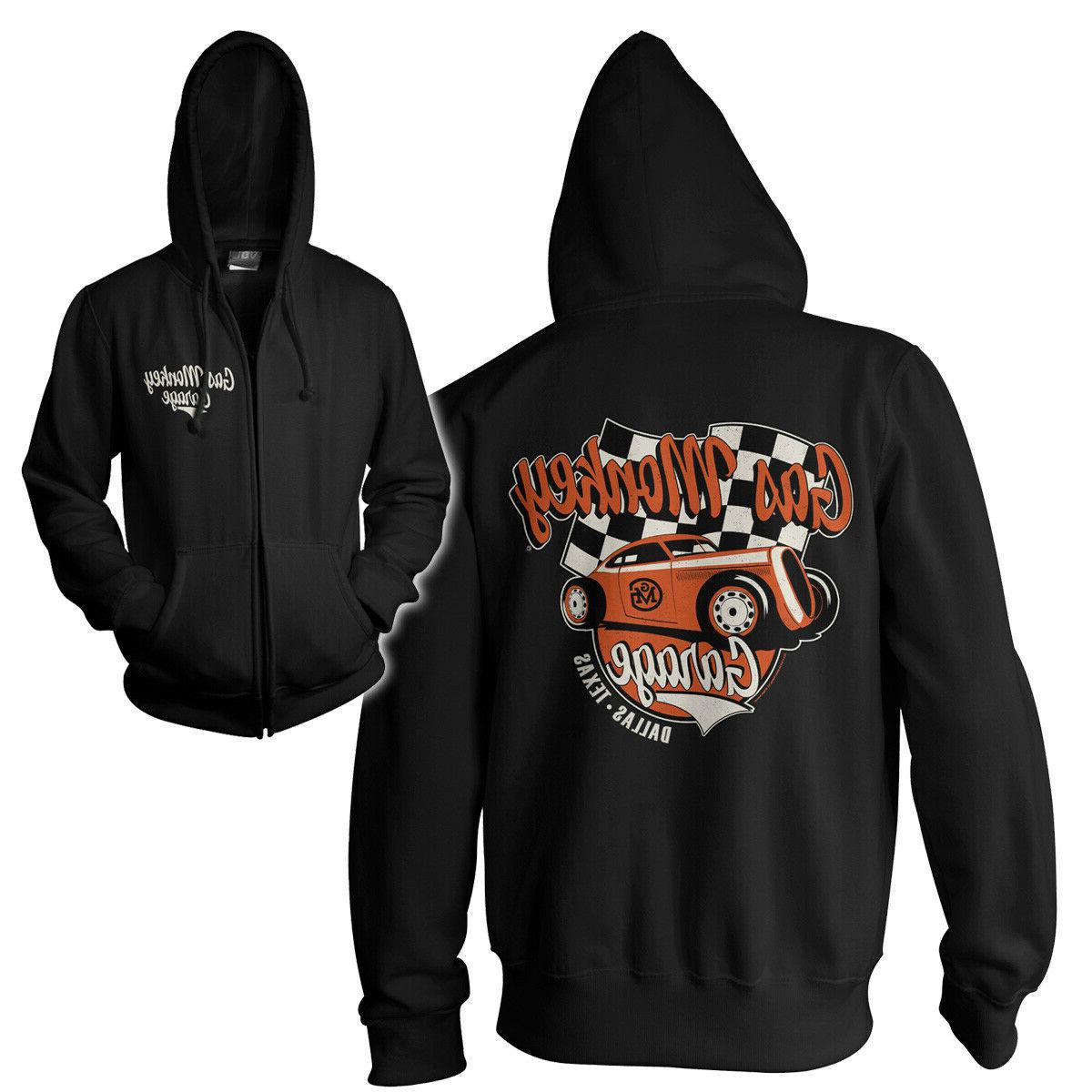 licenza ufficiale racing felpa con cappuccio zip