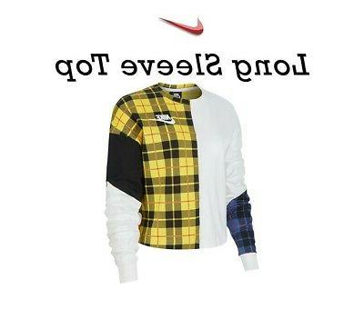 long sleeve top plaid bv4674 100