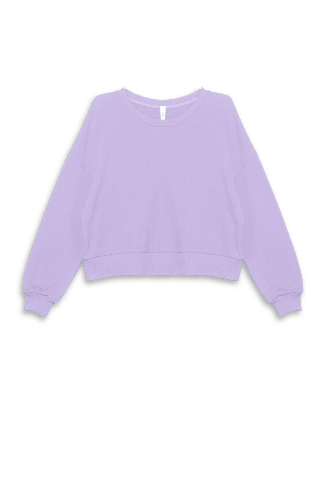 lumina ragazza felpa lilla 2749 taglia unica