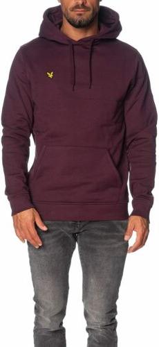 LYLE & SCOTT Felpa cappuccio  Uomo Mod. ML1139  865 BORDEAUX