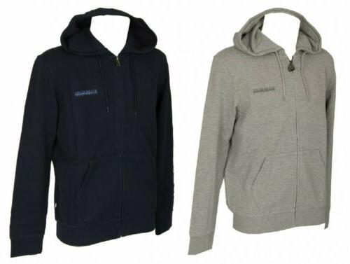 maglia felpa con cappuccio e tasca aperta
