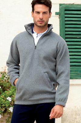 maglia maglione uomo felpa da lavoro pile