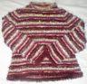 INDIAN ROSE - MAGLIONE BORDEAUX - SIMPATICO E ORIGINALE - NA
